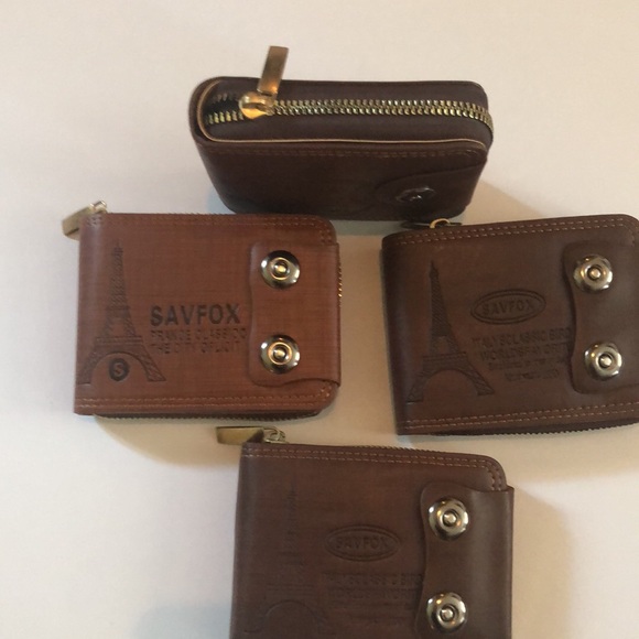 High end leather wallets with zipper closure - Picture 1 of 2
